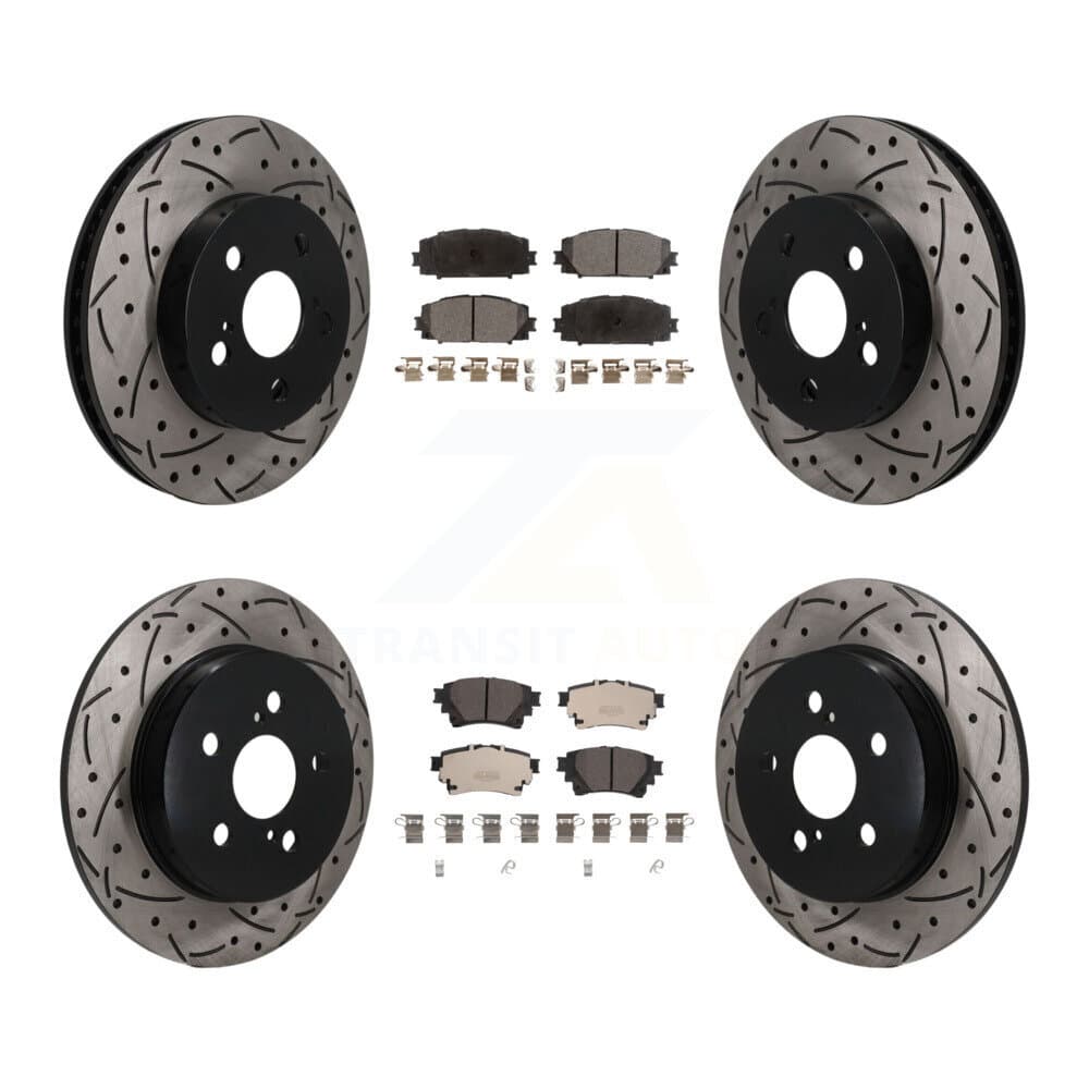Transit Auto - KDT-101870 - Front and Rear Disc Brake Kits image 1
