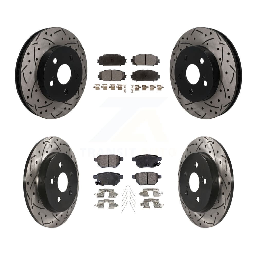 Transit Auto - KDT-101872 - Front and Rear Disc Brake Kits image 1