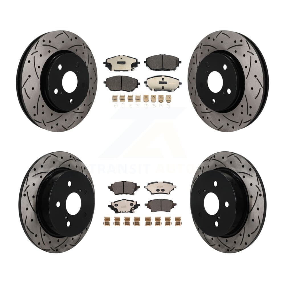 Transit Auto - KDT-101873 - Front and Rear Disc Brake Kits image 1