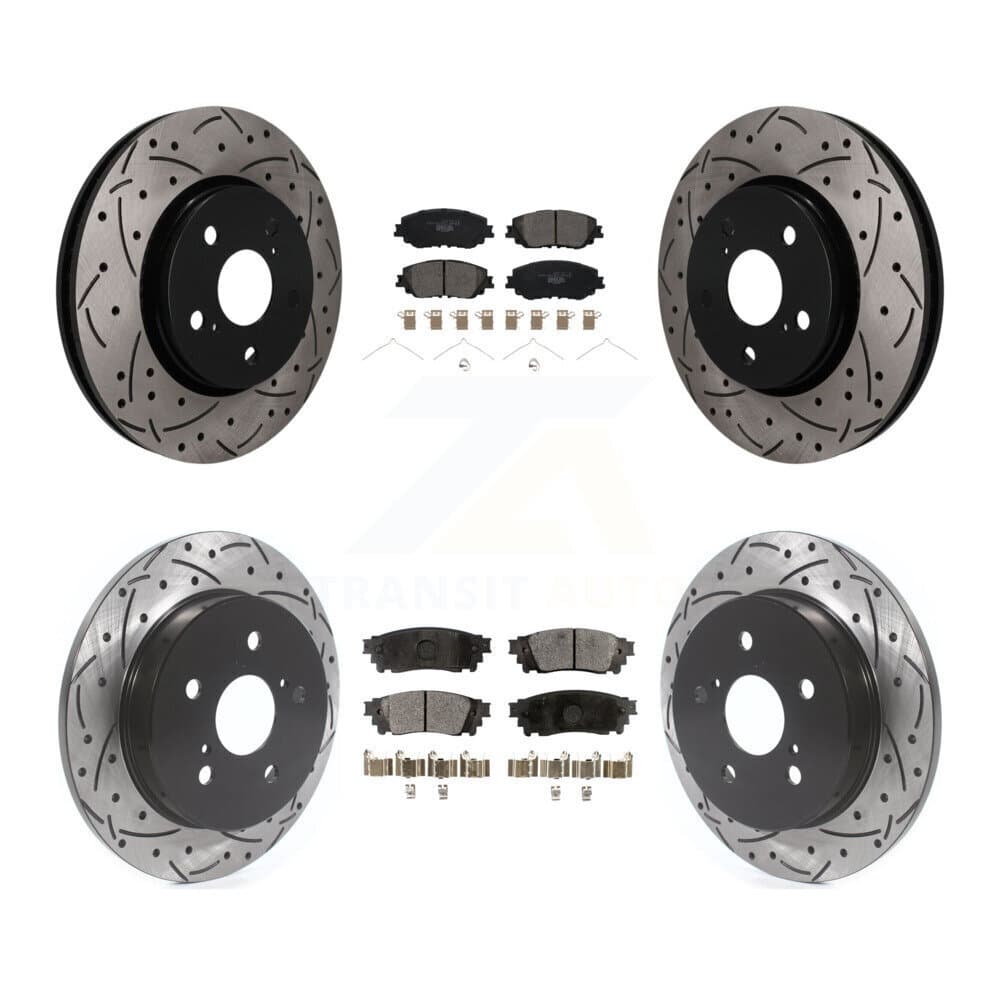 Transit Auto - KDT-101874 - Front and Rear Disc Brake Kits image 1
