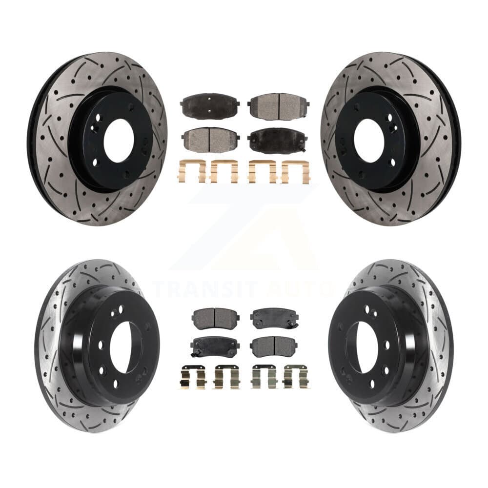 Transit Auto - KDT-101887 - Front and Rear Disc Brake Kits image 1