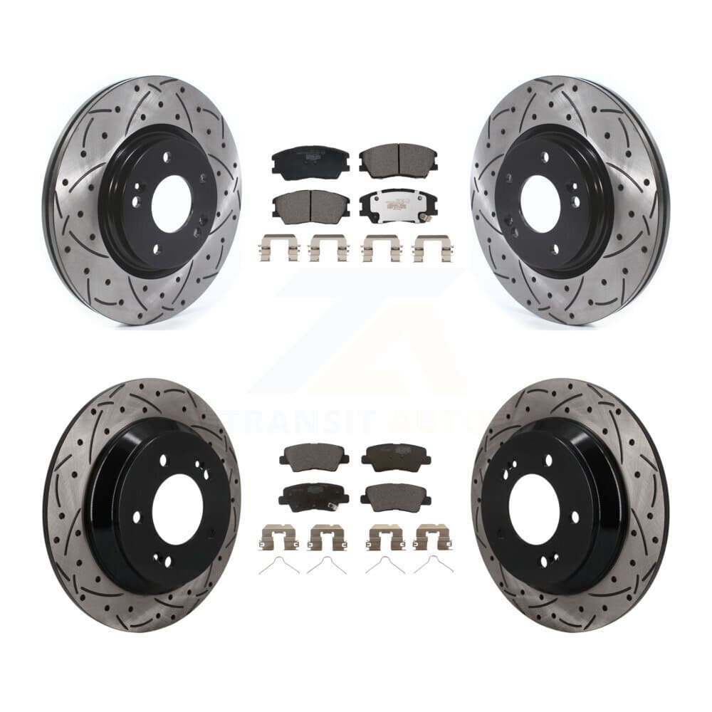Transit Auto - KDT-101890 - Front and Rear Disc Brake Kits image 1