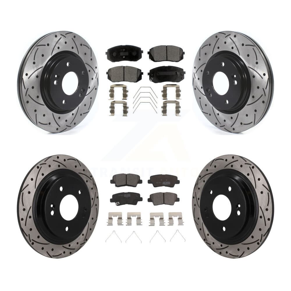 Transit Auto - KDT-101893 - Front and Rear Disc Brake Kits image 1