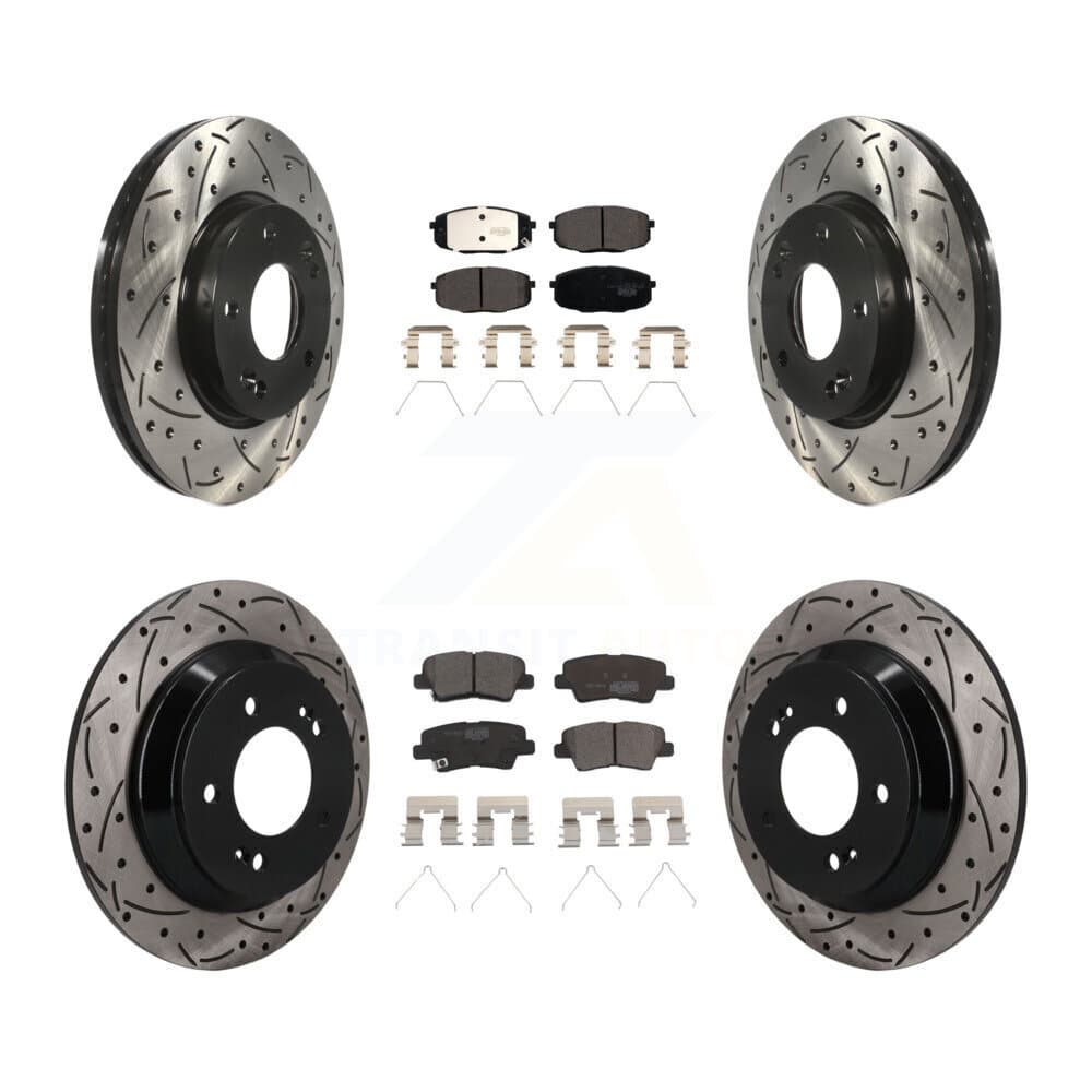 Transit Auto - KDT-101895 - Front and Rear Disc Brake Kits image 1