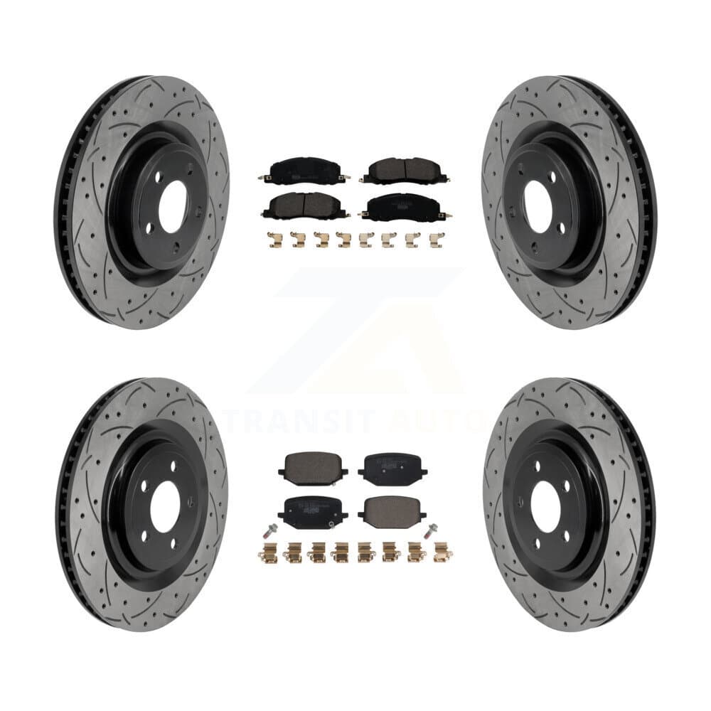 Transit Auto - KDT-101907 - Front and Rear Disc Brake Kits image 1