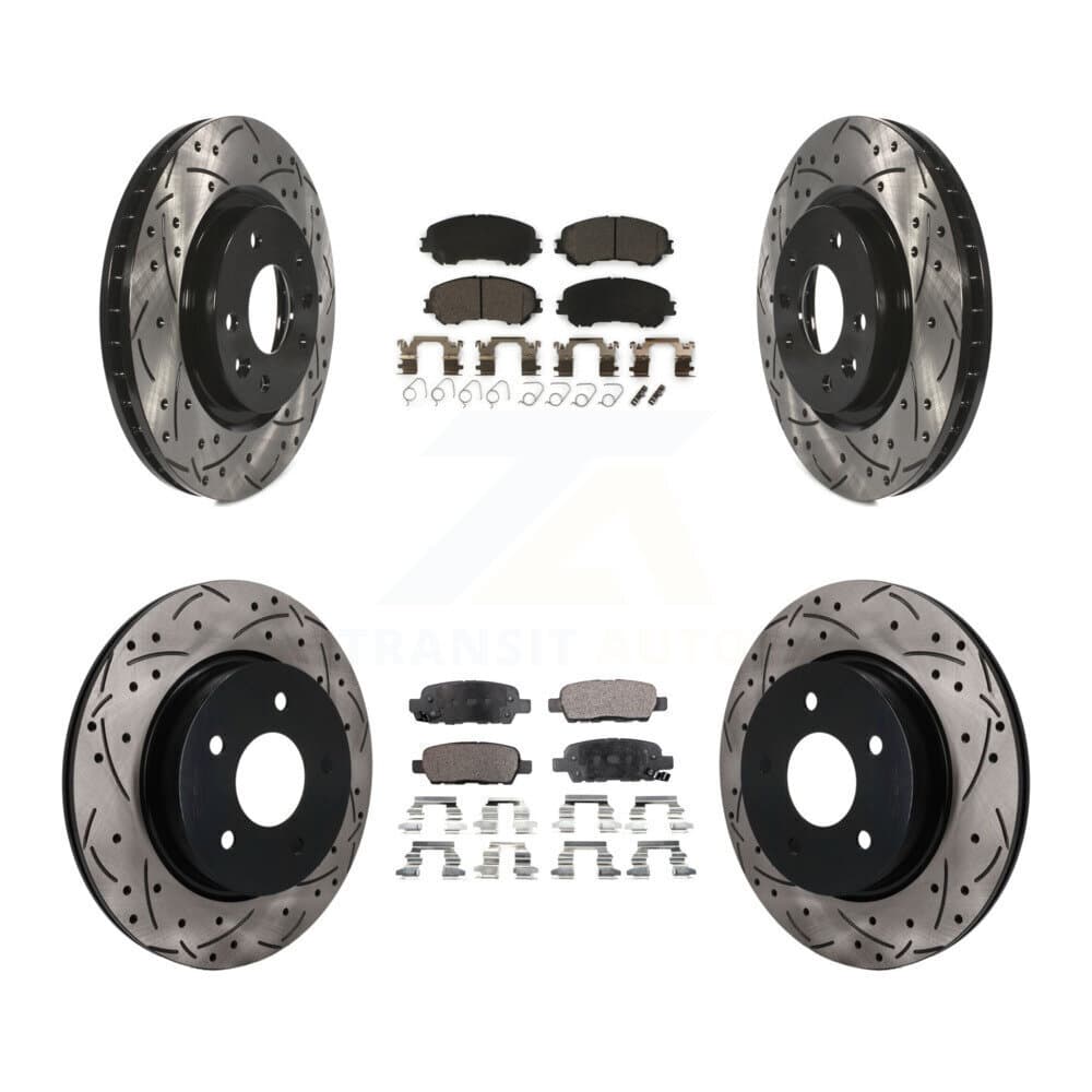 Transit Auto - KDT-101910 - Front and Rear Disc Brake Kits image 1