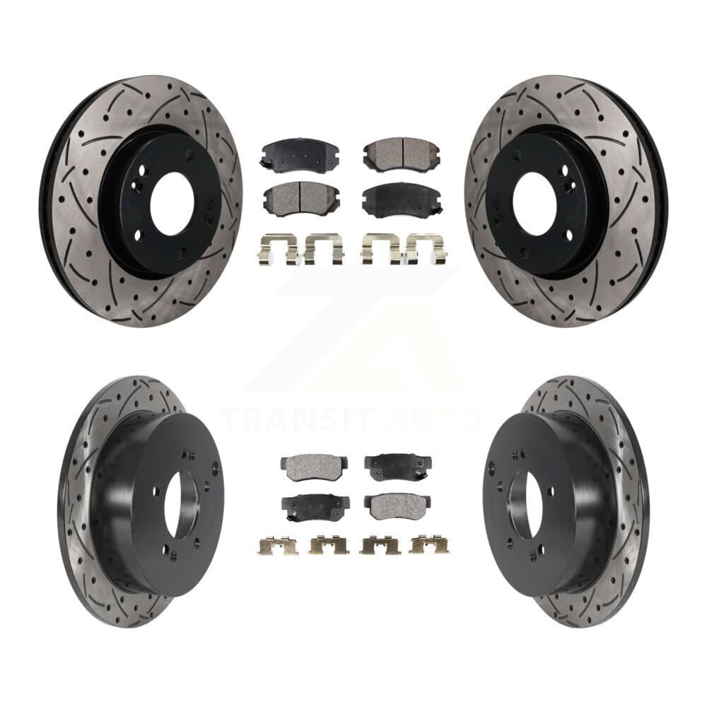 Transit Auto - KDT-101925 - Front and Rear Disc Brake Kits image 1