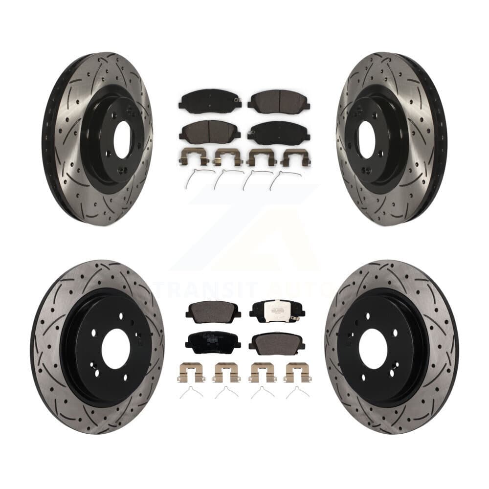 Transit Auto - KDT-102161 - Front and Rear Disc Brake Kits image 1