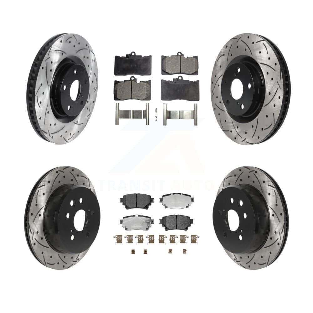 Transit Auto - KDT-102168 - Front and Rear Disc Brake Kits image 1