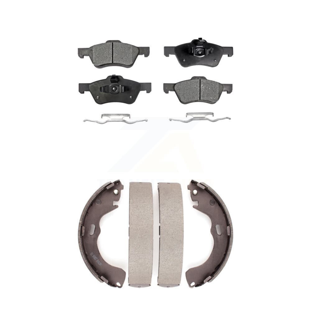 Transit Auto - KFN-100009 - Front and Rear Disc Brake Pad Kits image 1