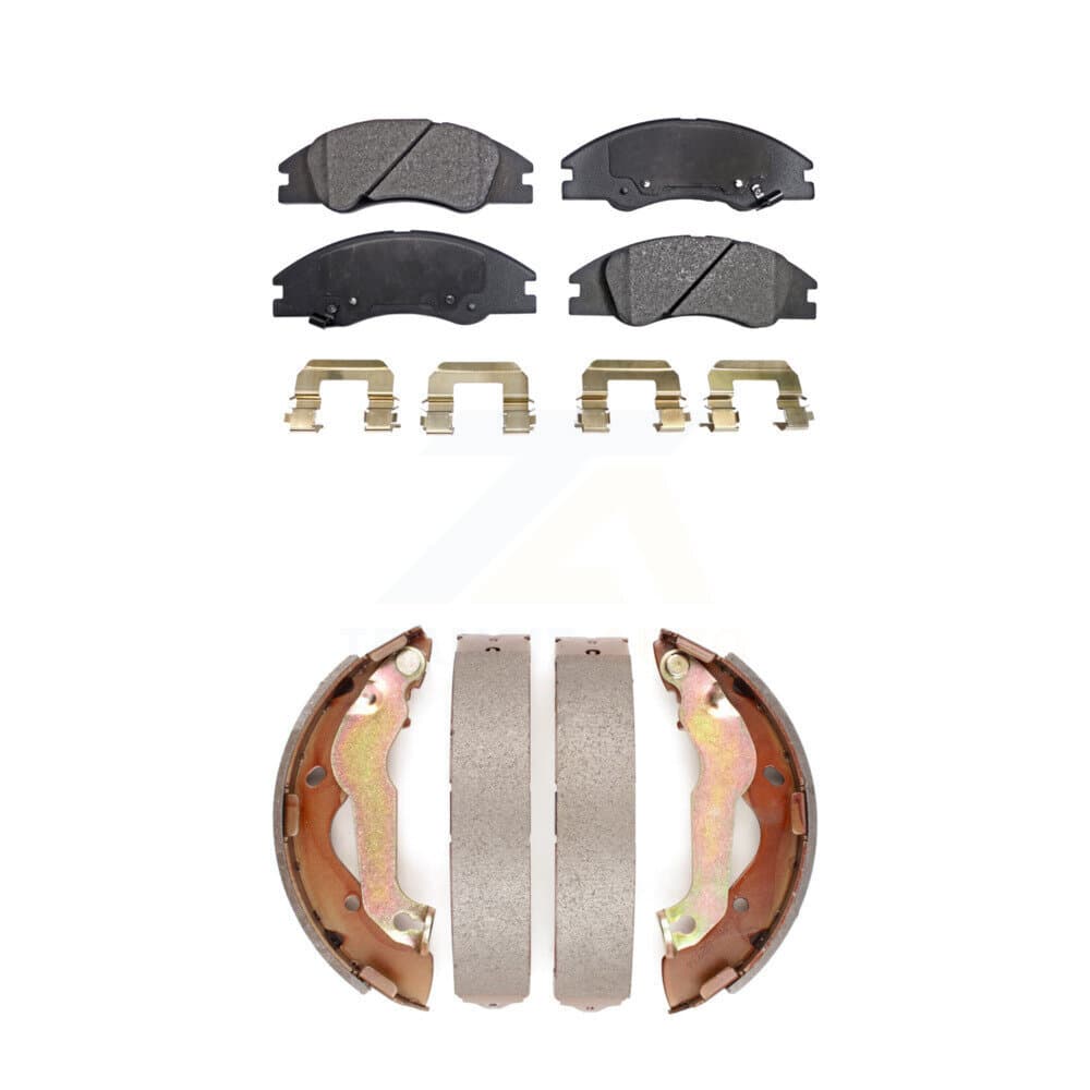 Transit Auto - KFN-100012 - Front and Rear Disc Brake Pad Kits image 1