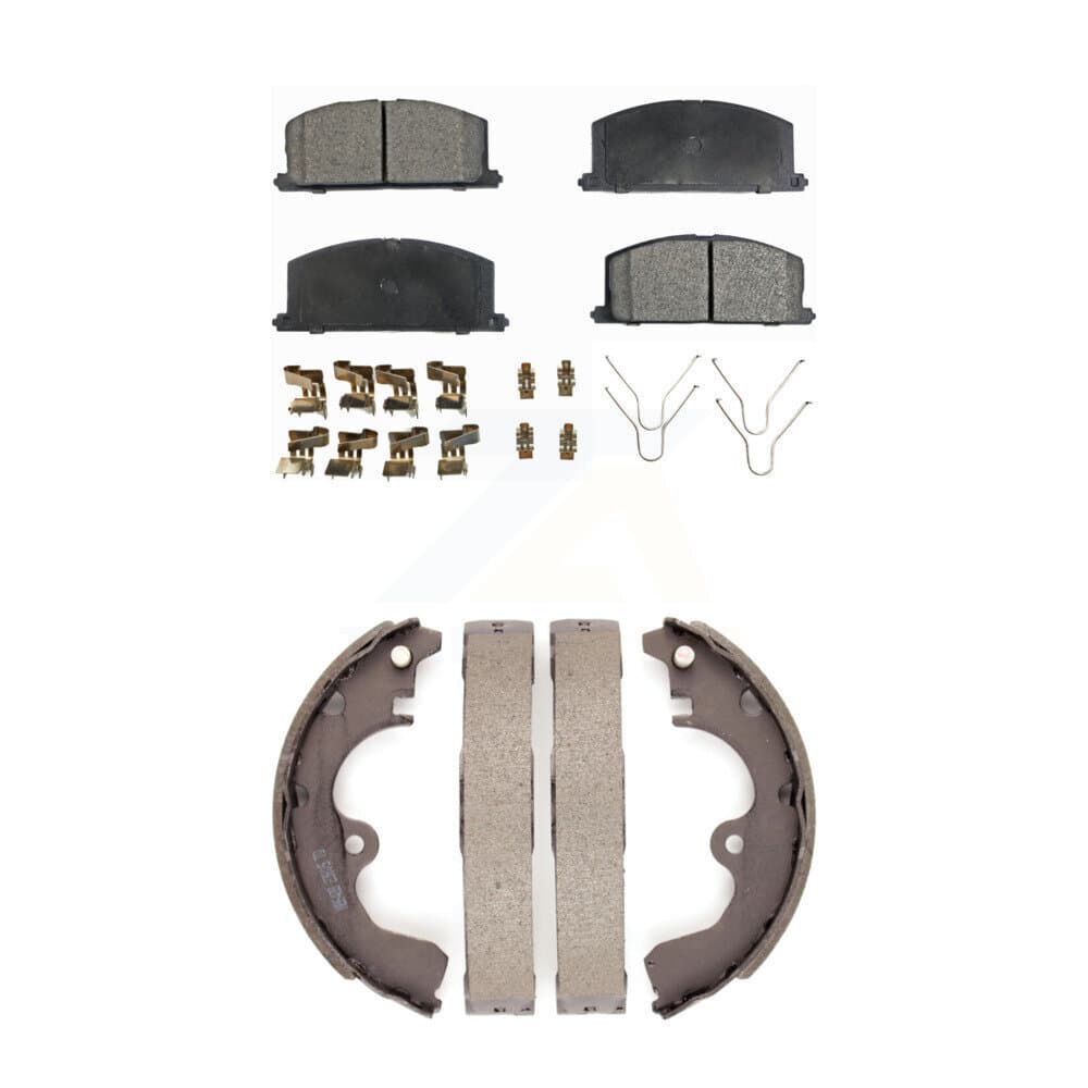 Transit Auto - KFN-100047 - Front and Rear Disc Brake Pad Kits image 1