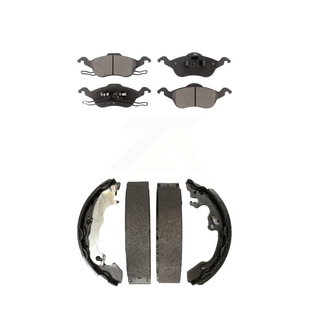 Transit Auto - KFN-100140 - Front and Rear Disc Brake Pad Kits image 1