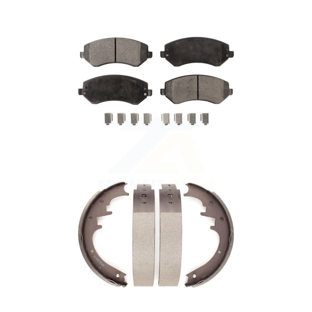 Transit Auto - KFN-100163 - Front and Rear Disc Brake Pad Kits image 1