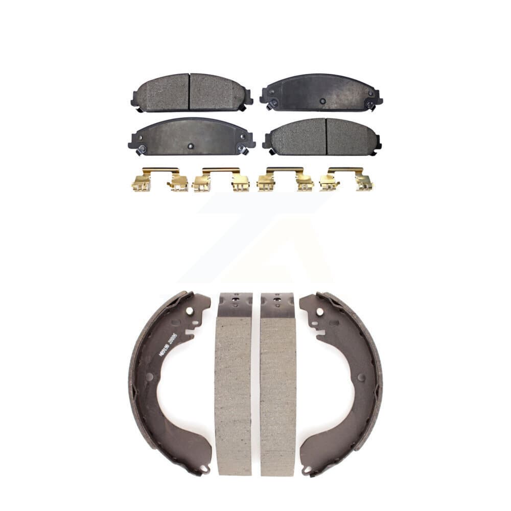 Transit Auto - KFN-100208 - Front and Rear Disc Brake Pad Kits image 1