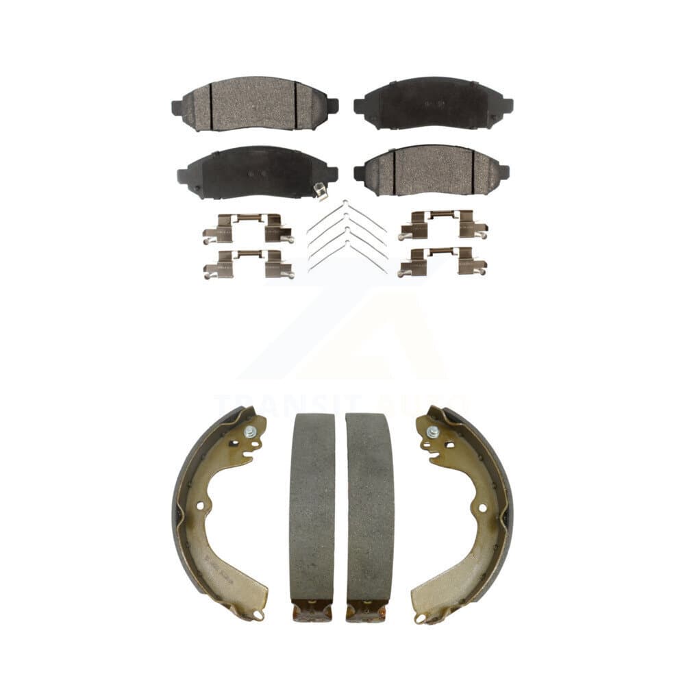 Transit Auto - KFN-100209 - Front and Rear Disc Brake Pad Kits image 1