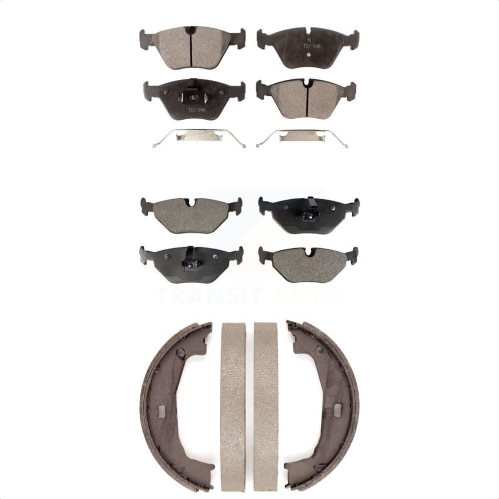 Transit Auto - KFN-100497 - Front and Rear Disc Brake Pad Kits image 1