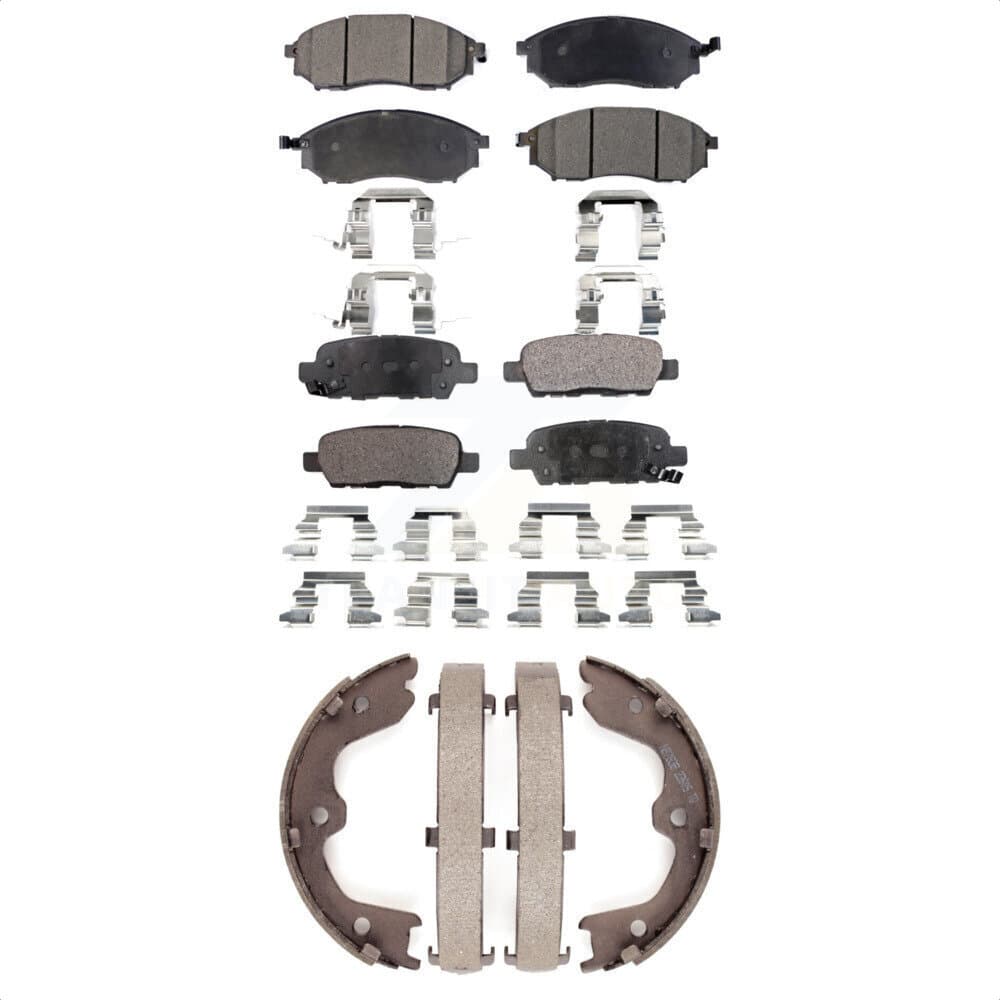 Transit Auto - KFN-100501 - Front and Rear Disc Brake Pad Kits image 1