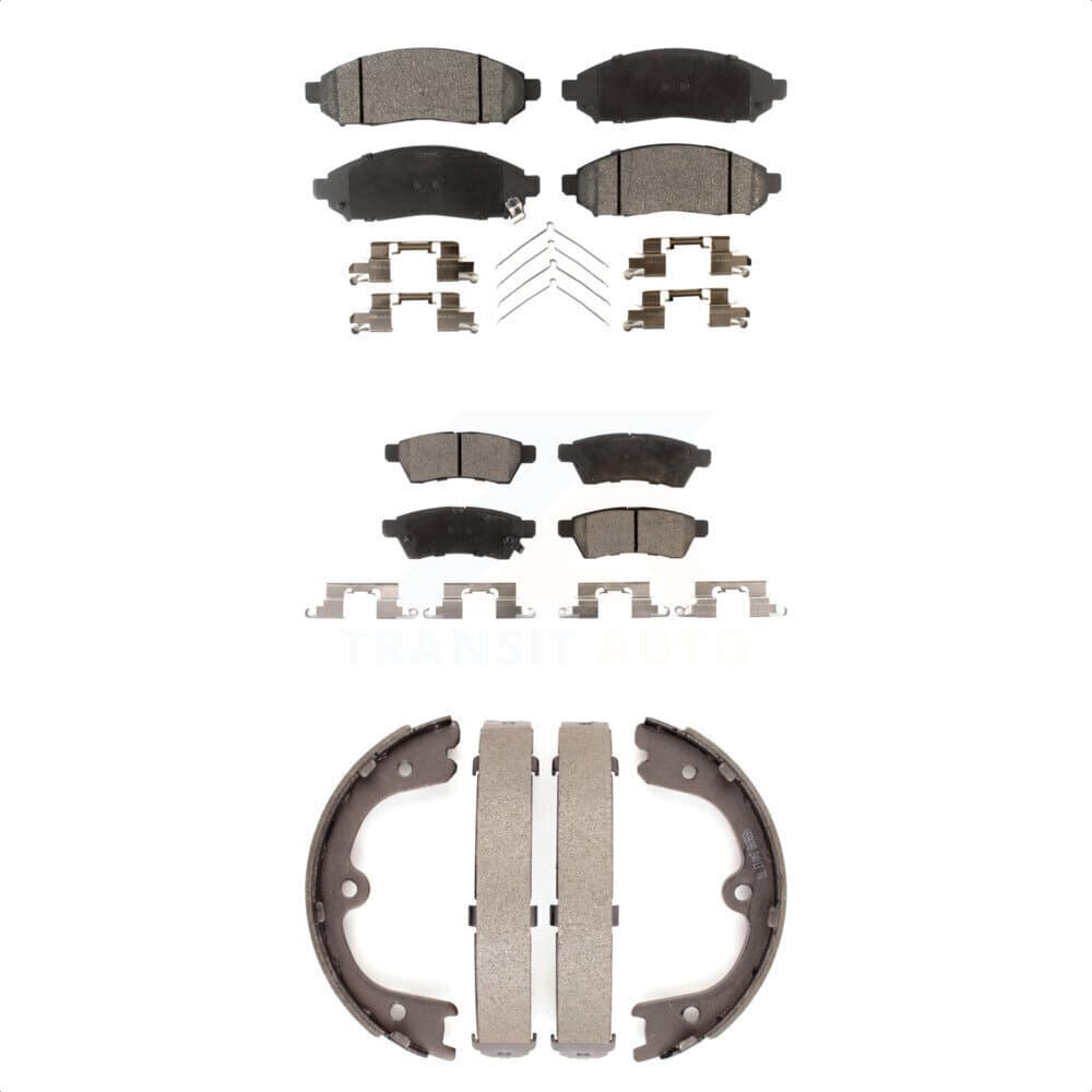 Transit Auto - KFN-100515 - Front and Rear Disc Brake Pad Kits image 1