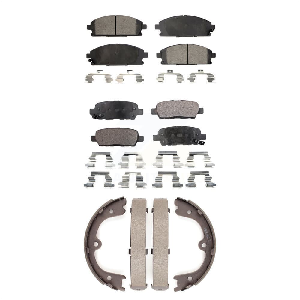 Transit Auto - KFN-100522 - Front and Rear Disc Brake Pad Kits image 1
