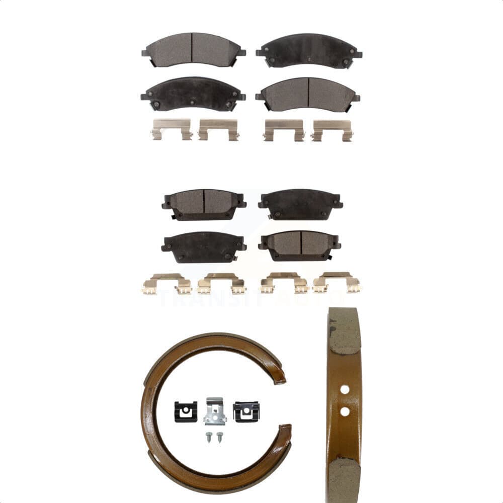 Transit Auto - KFN-100532 - Front and Rear Disc Brake Pad Kits image 1