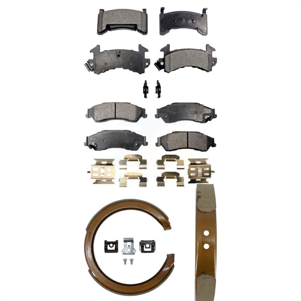 Transit Auto - KFN-100537 - Front and Rear Disc Brake Pad Kits image 1