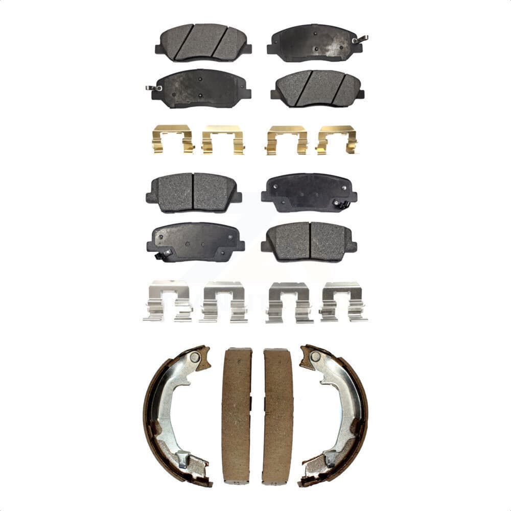 Transit Auto - KFN-100577 - Front and Rear Disc Brake Pad Kits image 1