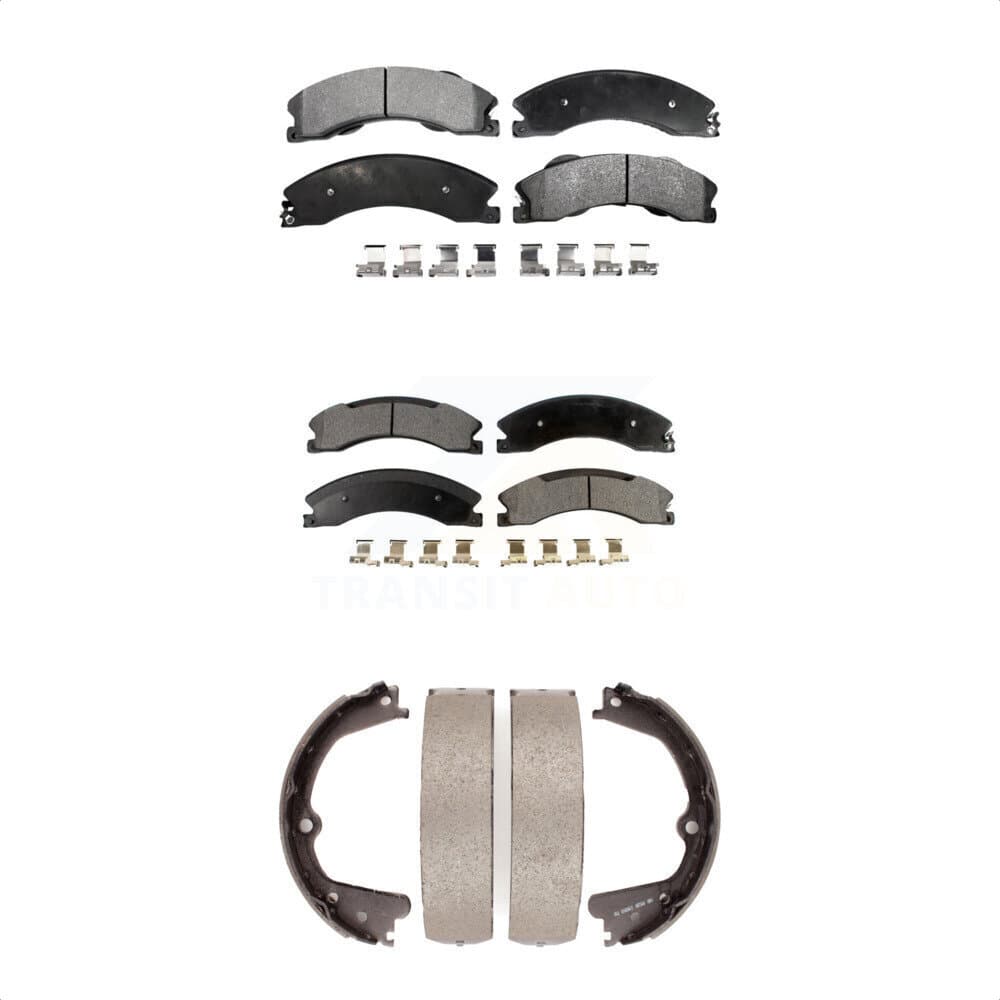 Transit Auto - KFN-100587 - Front and Rear Disc Brake Pad Kits image 1