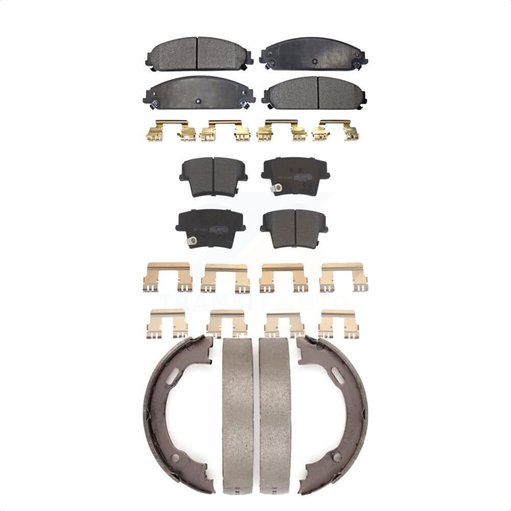 Transit Auto - KFN-100603 - Front and Rear Disc Brake Pad Kits image 1