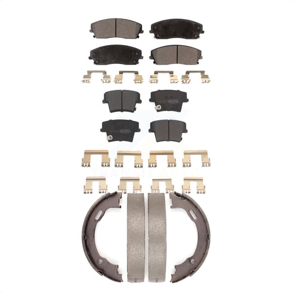Transit Auto - KFN-100604 - Front and Rear Disc Brake Pad Kits image 1