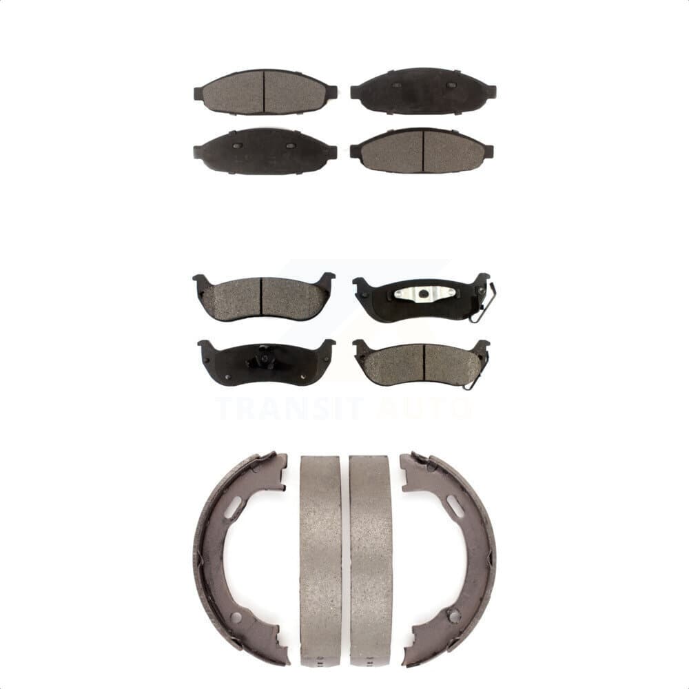 Transit Auto - KFN-100607 - Front and Rear Disc Brake Pad Kits image 1
