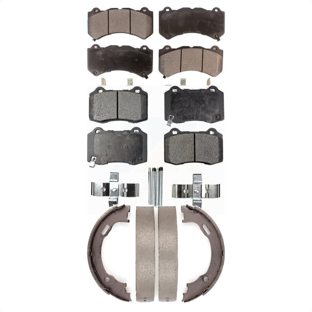 Transit Auto - KFN-100608 - Front and Rear Disc Brake Pad Kits image 1