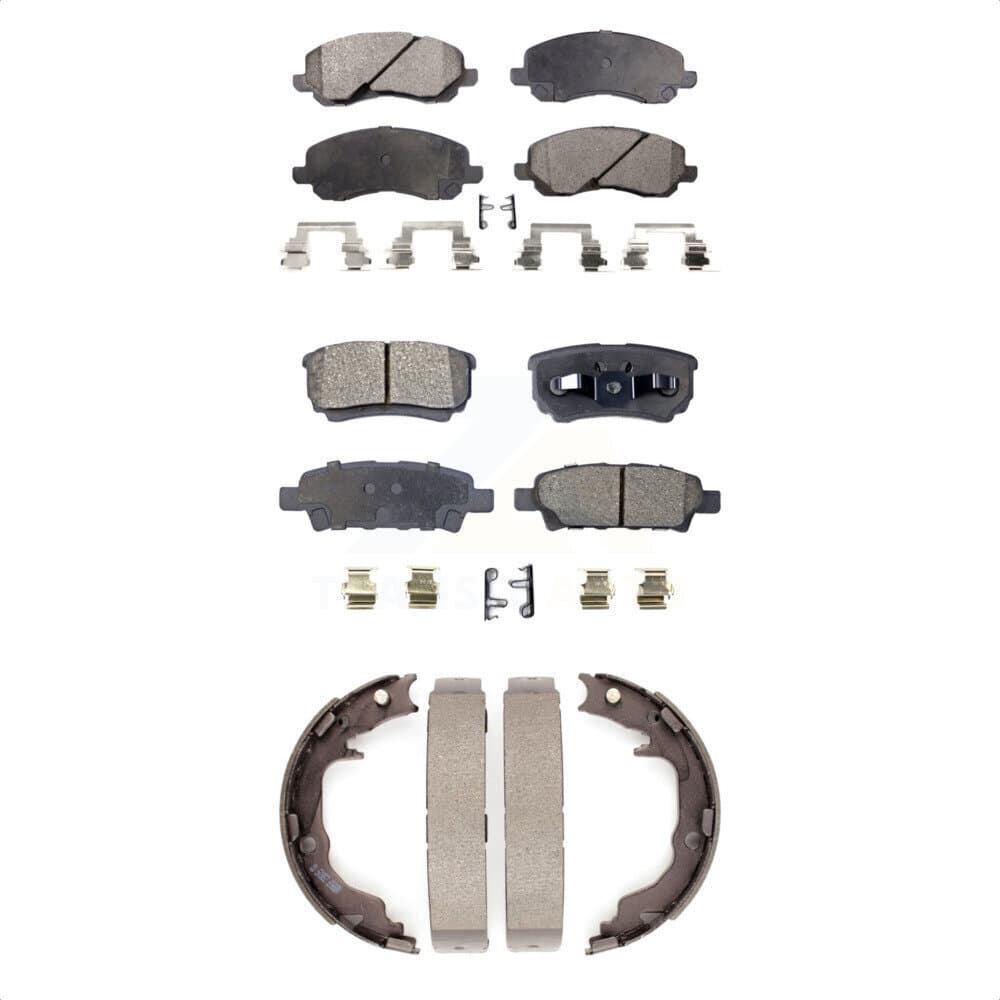 Transit Auto - KFN-100615 - Front and Rear Disc Brake Pad Kits image 1