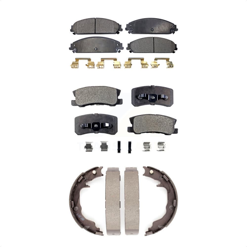 Transit Auto - KFN-100618 - Front and Rear Disc Brake Pad Kits image 1