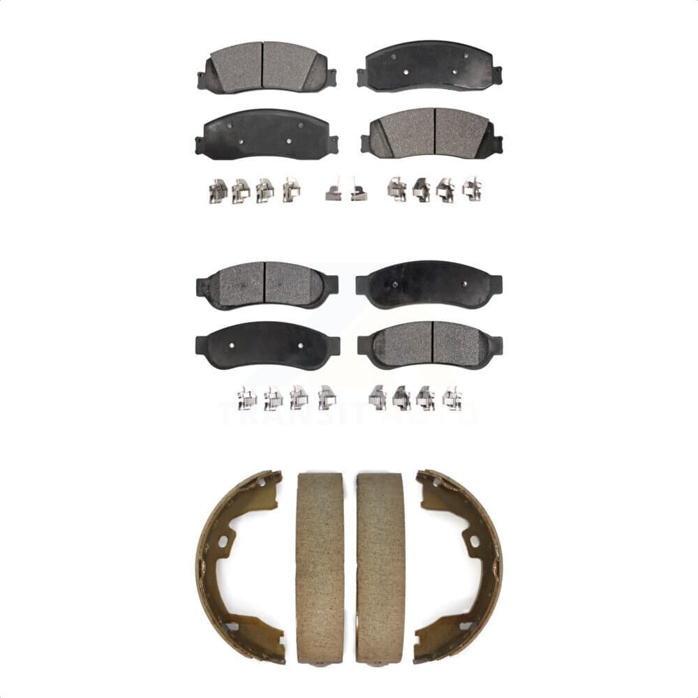 Transit Auto - KFN-100628 - Front and Rear Disc Brake Pad Kits image 1