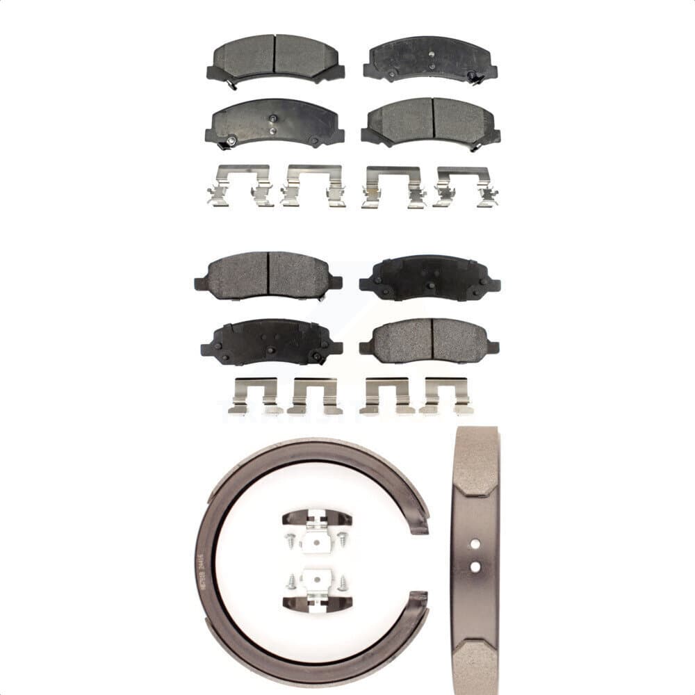 Transit Auto - KFN-100660 - Front and Rear Disc Brake Pad Kits image 1