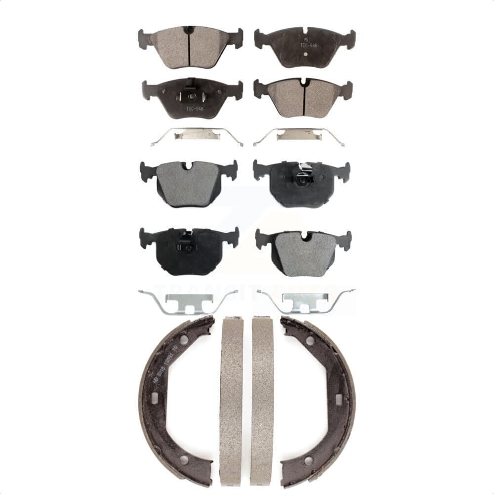 Transit Auto - KFN-100671 - Front and Rear Disc Brake Pad Kits image 1