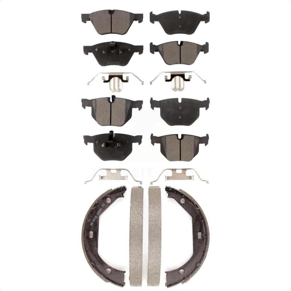 Transit Auto - KFN-100676 - Front and Rear Disc Brake Pad Kits image 1