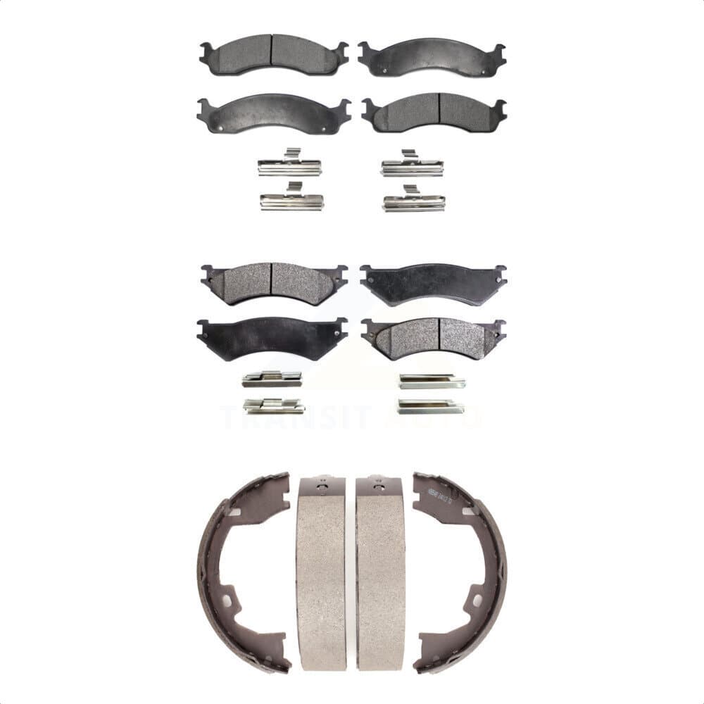 Transit Auto - KFN-100709 - Front and Rear Disc Brake Pad Kits image 1