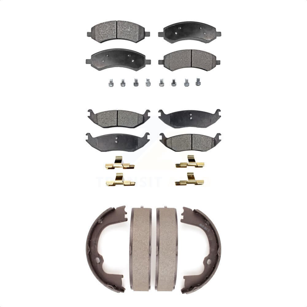 Transit Auto - KFN-100714 - Front and Rear Disc Brake Pad Kits image 1