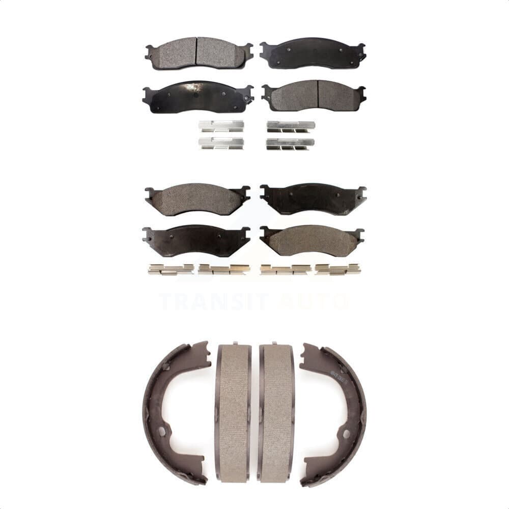 Transit Auto - KFN-100717 - Front and Rear Disc Brake Pad Kits image 1