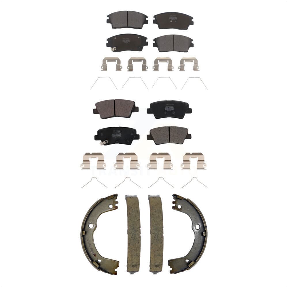 Transit Auto - KFN-100845 - Front and Rear Disc Brake Pad Kits image 1