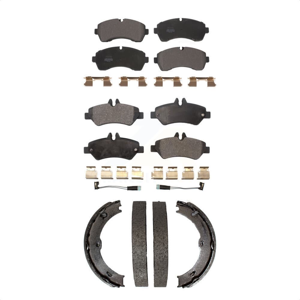 Transit Auto - KFN-100848 - Front and Rear Disc Brake Pad Kits image 1