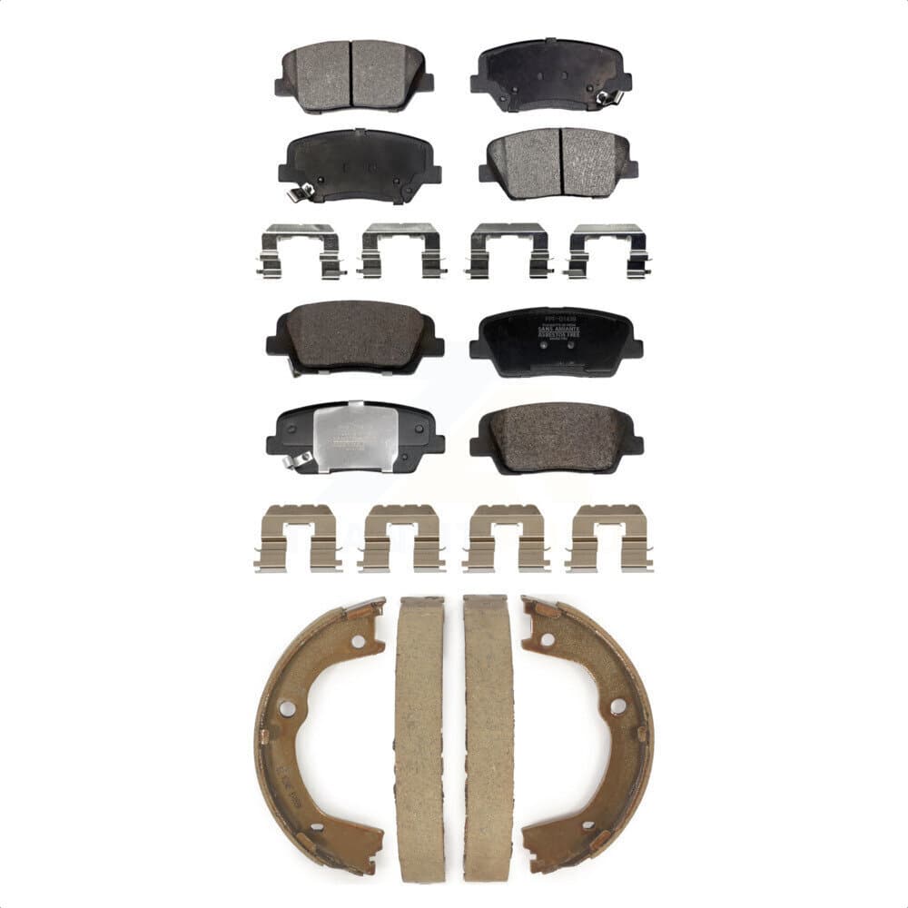 Transit Auto - KFN-100852 - Front and Rear Disc Brake Pad Kits image 1