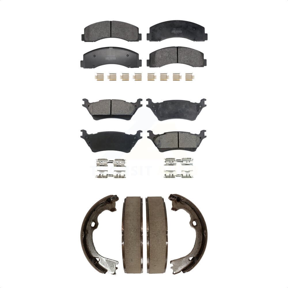 Transit Auto - KFN-100853 - Front and Rear Disc Brake Pad Kits image 1