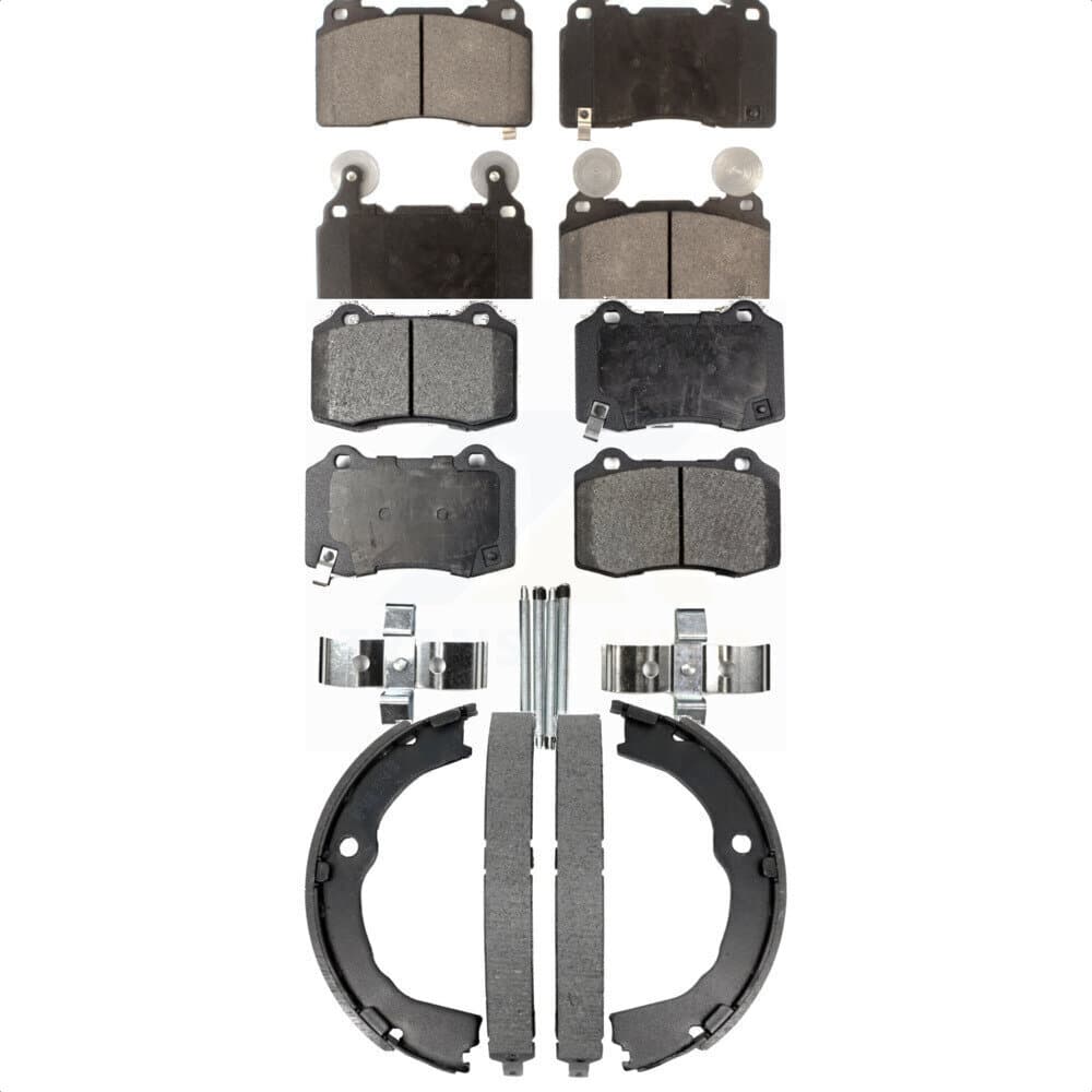 Transit Auto - KFN-100876 - Front and Rear Disc Brake Pad Kits image 1