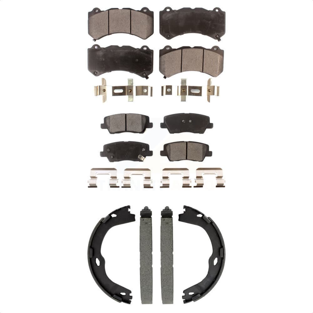 Transit Auto - KFN-100894 - Front and Rear Disc Brake Pad Kits image 1