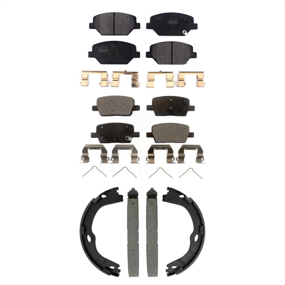 Transit Auto - KFN-100897 - Front and Rear Disc Brake Pad Kits image 1
