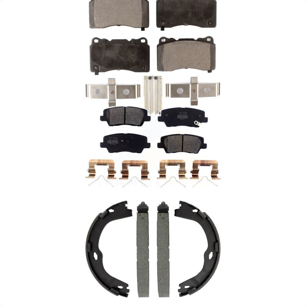Transit Auto - KFN-100899 - Front and Rear Disc Brake Pad Kits image 1