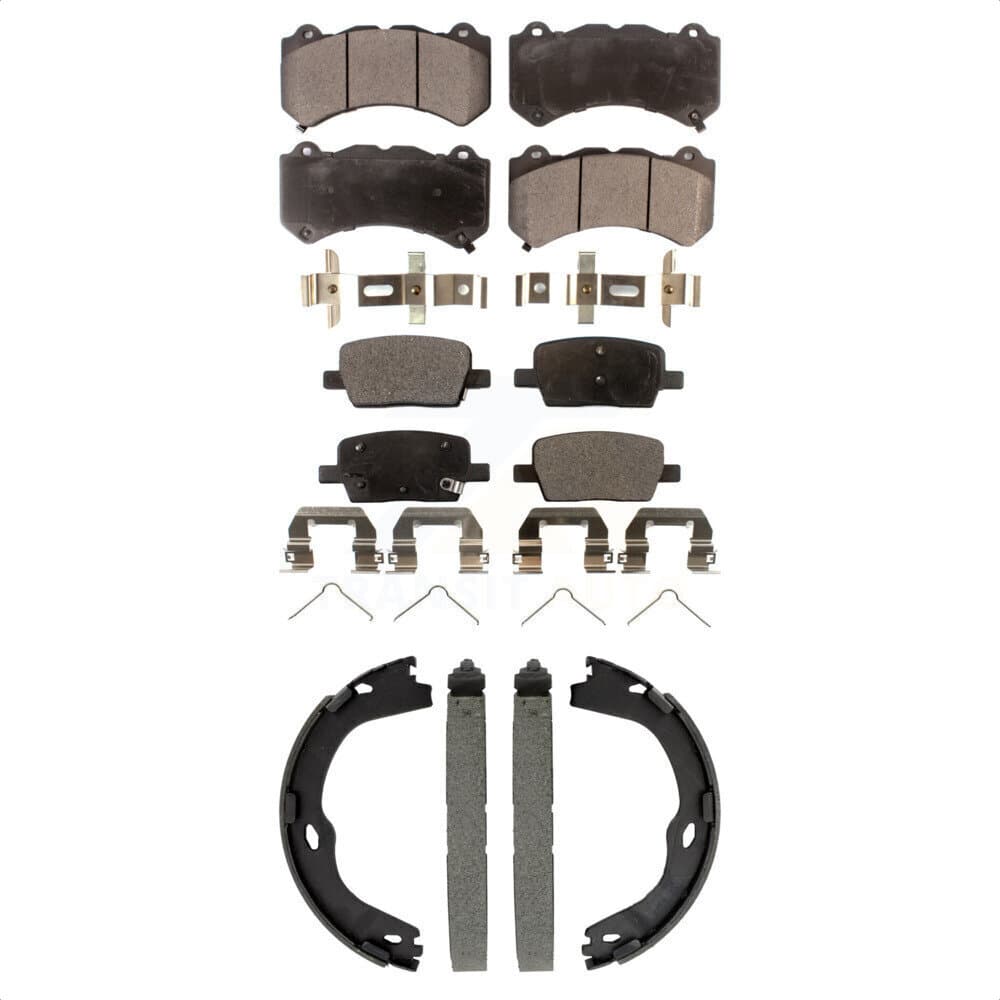 Transit Auto - KFN-100902 - Front and Rear Disc Brake Pad Kits image 1